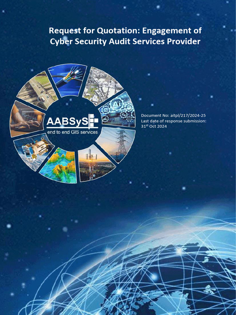 Cyber Security Audit RFQ by AABSyS | PDF | Audit | Internal Audit