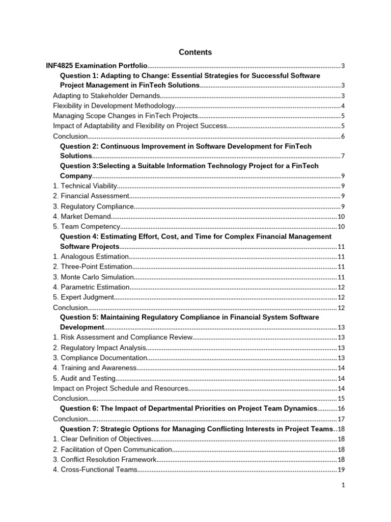 Inf 4825 ANITA | PDF | Software Development Process | Agile Software ...