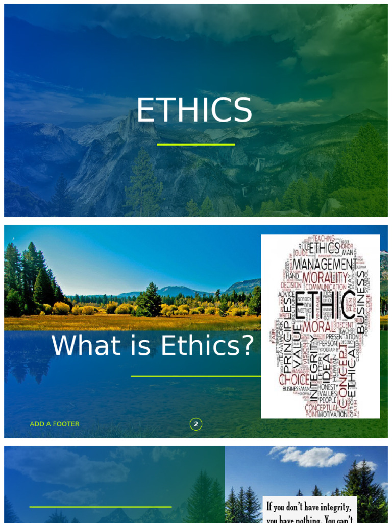 Understanding Ethics and Morality | PDF | Conscience | Motivation