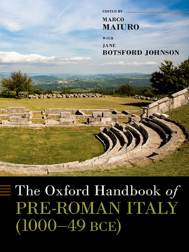 The Oxford Handbook of Pre-Roman Italy (1000-49 BCE) | PDF | Ancient Rome |  Julius Caesar, image size:768x1024