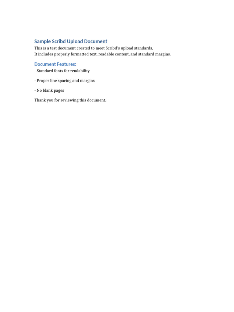 Sample Scribd | PDF