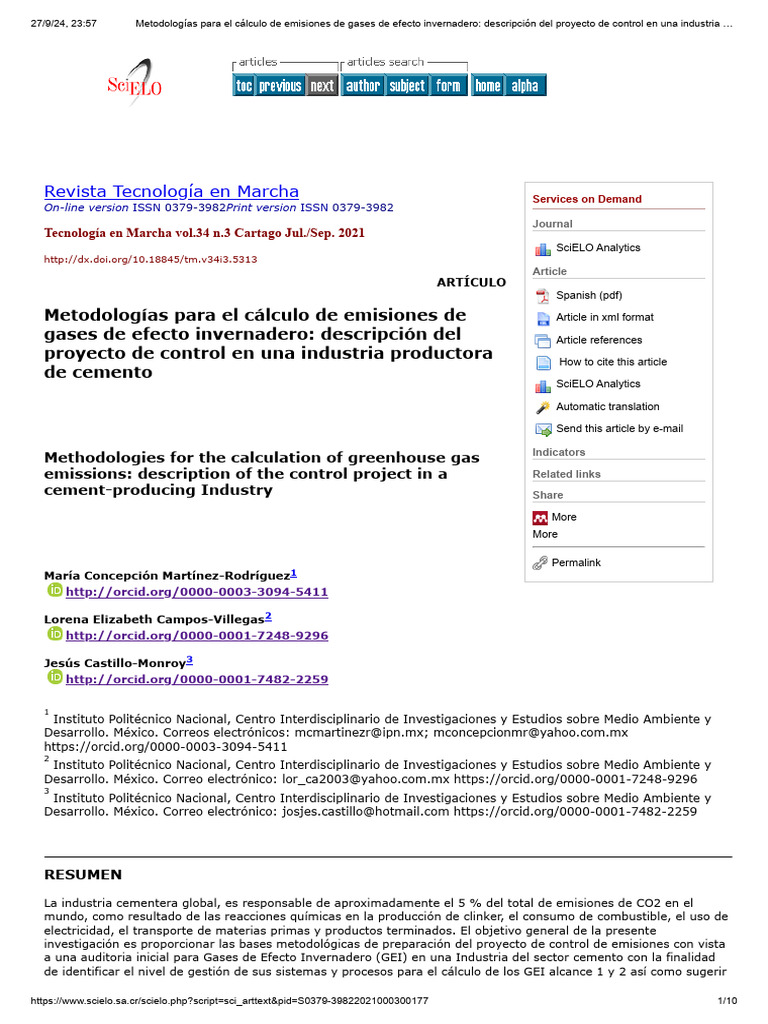 Articulo 2355 | PDF | Gases de efecto invernadero | Huella de carbono