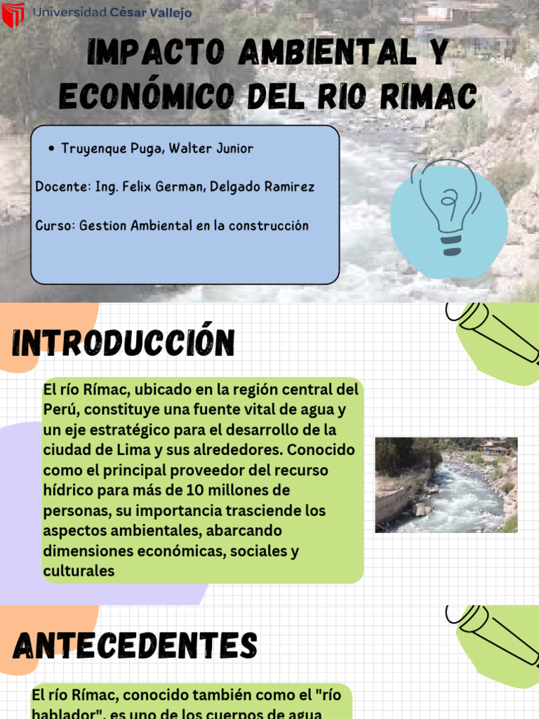 Cuenca Rimac - Grupo 6 | PDF | Agua | Materiales transparentes