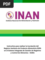 Manual INASE: Inscripción y Carga Cultivo | PDF | Agricultura
