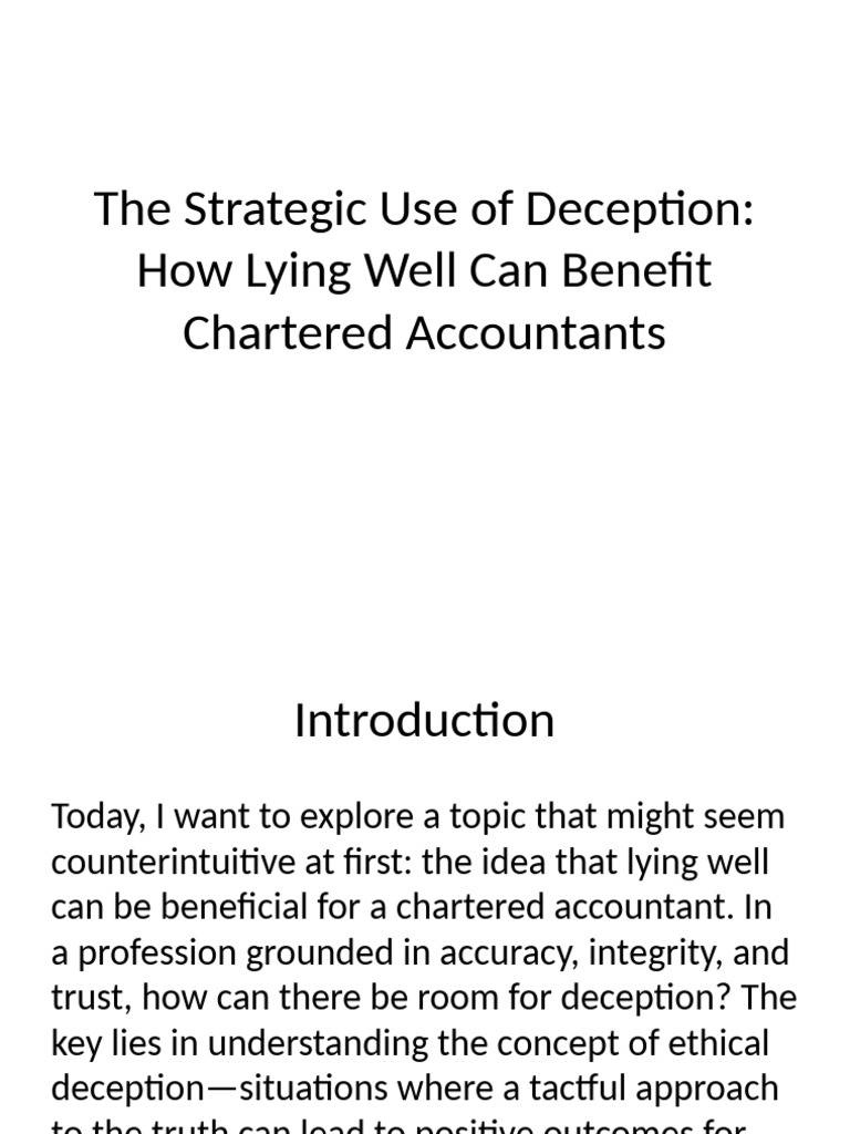 Lying Well | PDF | Deception | Negotiation