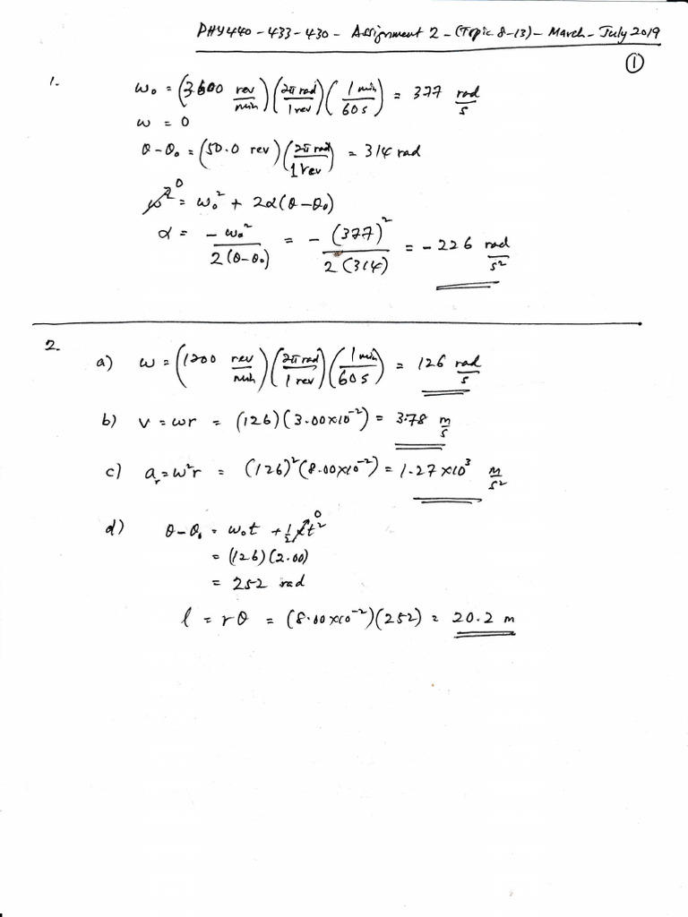 Complex Mathematical Equations Analysis | PDF