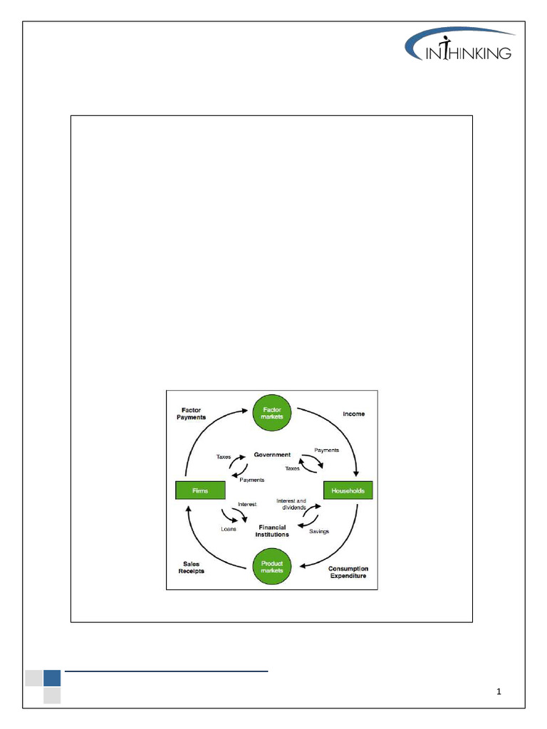 Circular Flow | PDF | Economics | Economies