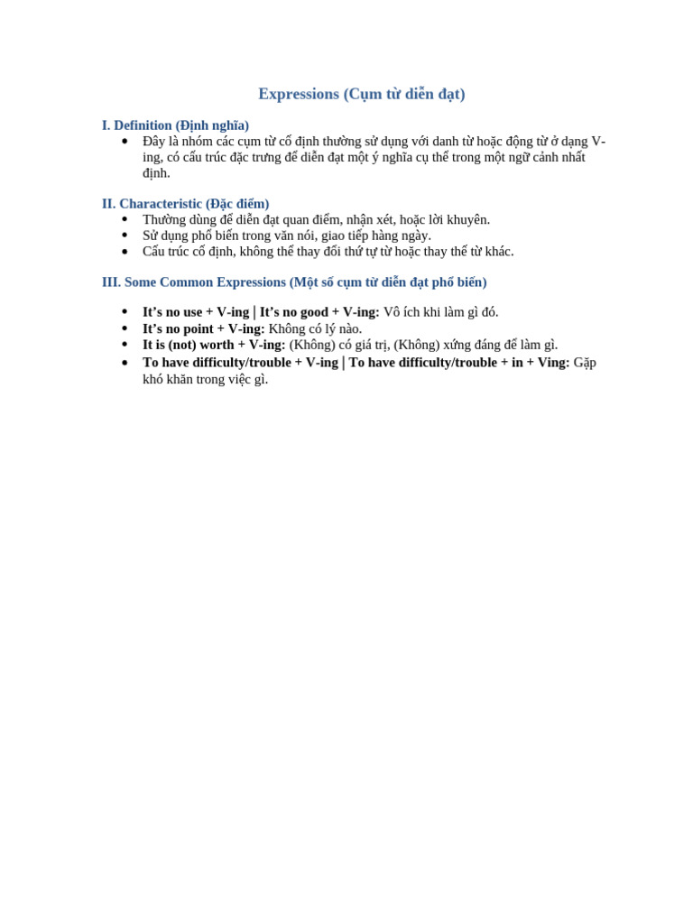 Expressions | PDF