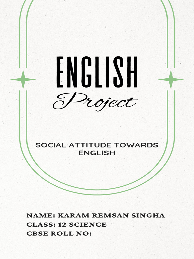 English Project 1 Pdf English Language Fluency