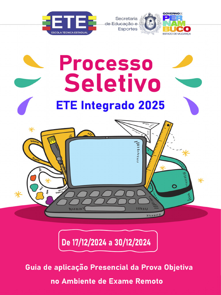 Inscrição Etec 2025 Ensino Medio – DYKOT