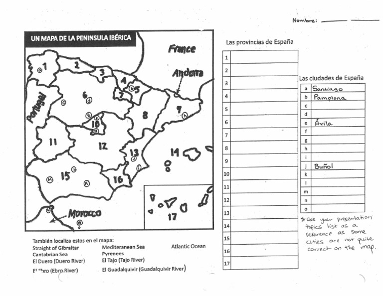Spain Map | PDF
