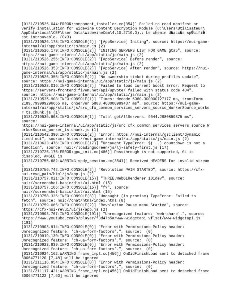 cef_console | PDF | Computing | Software