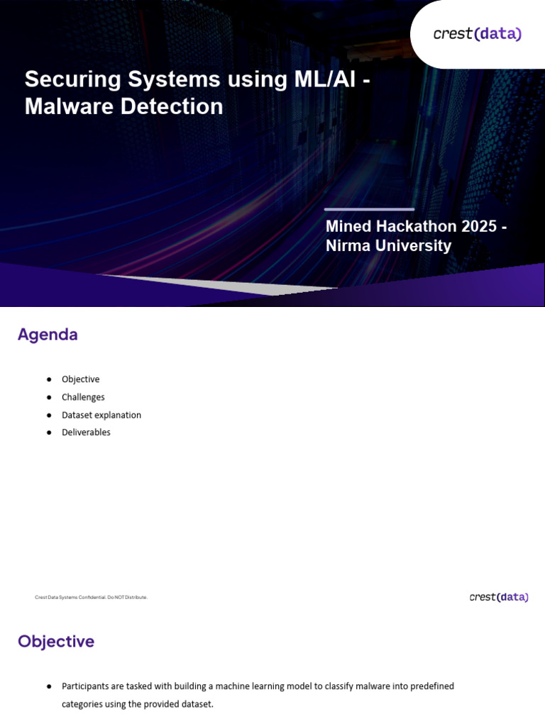 Securing Systems using ML_AI - Malware Detection | PDF | Machine ...