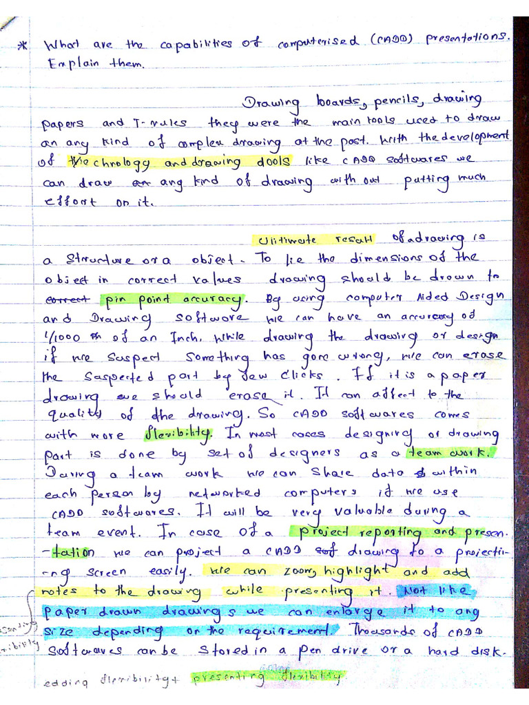 Computer Aided Design And Drawing Pdf