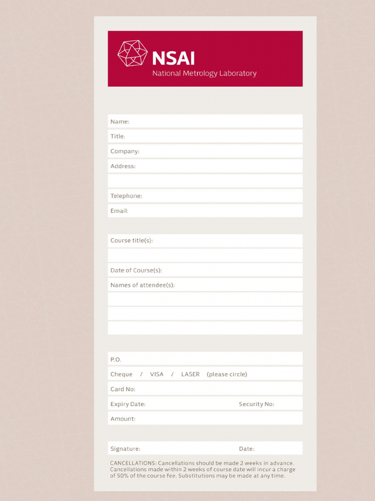 NML - Training - Brochure Page | PDF