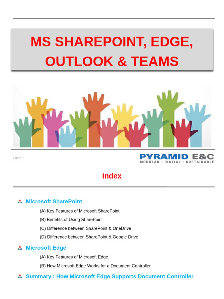 Microsoft SharePoint Overview and Features | PDF | Share Point ...