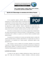 I Congreso Latinoamericano de Formación Académica en Música Popular