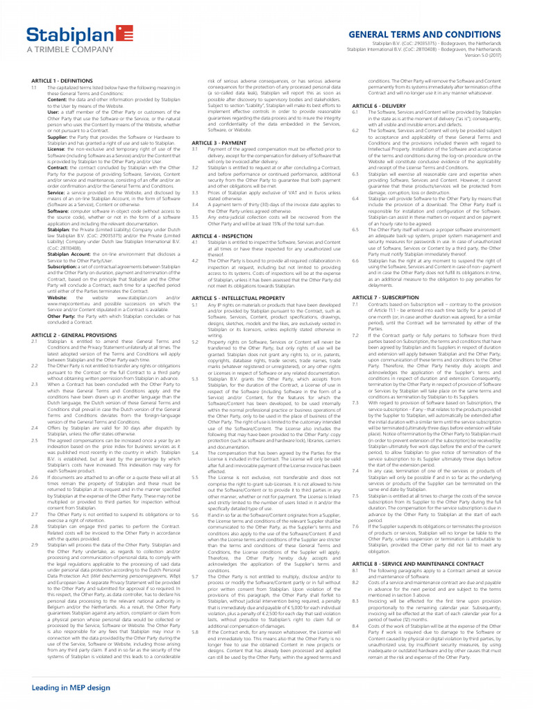Software Licensing Terms | PDF | License | Software