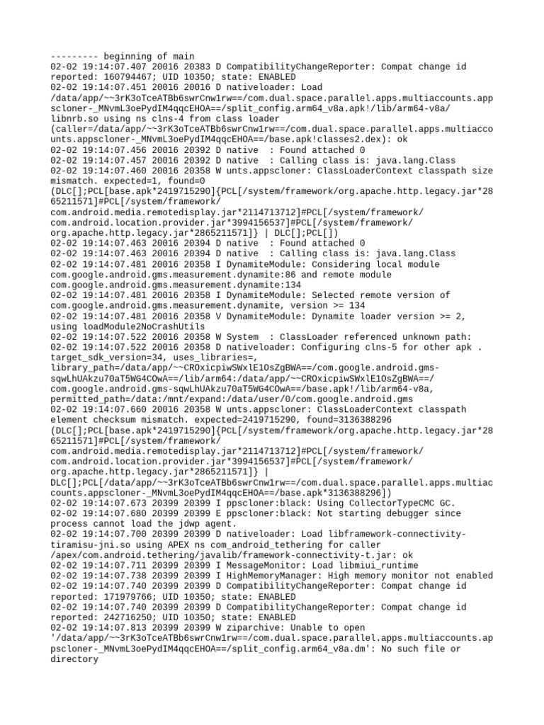Android App Cloning Log Analysis | PDF | Android (Operating System ...