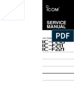 IC-F221 Service Manual