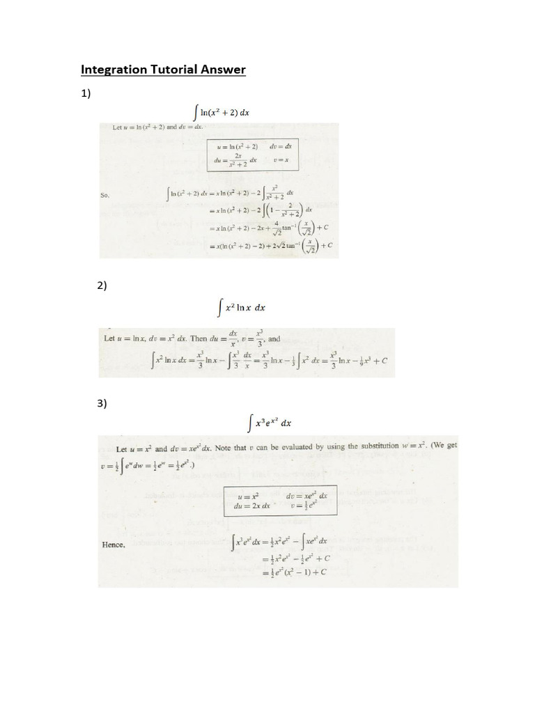 Integration Tutorial Guide | PDF