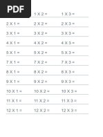 Tablas De Multiplicar Sin Respuestas Pdf 