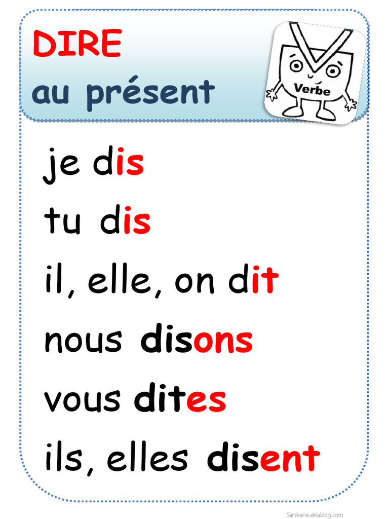 C Dire Au Présent | PDF
