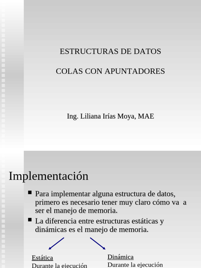 Colas Dinámicas con Apuntadores en C++ | PDF | Variable (informática ...