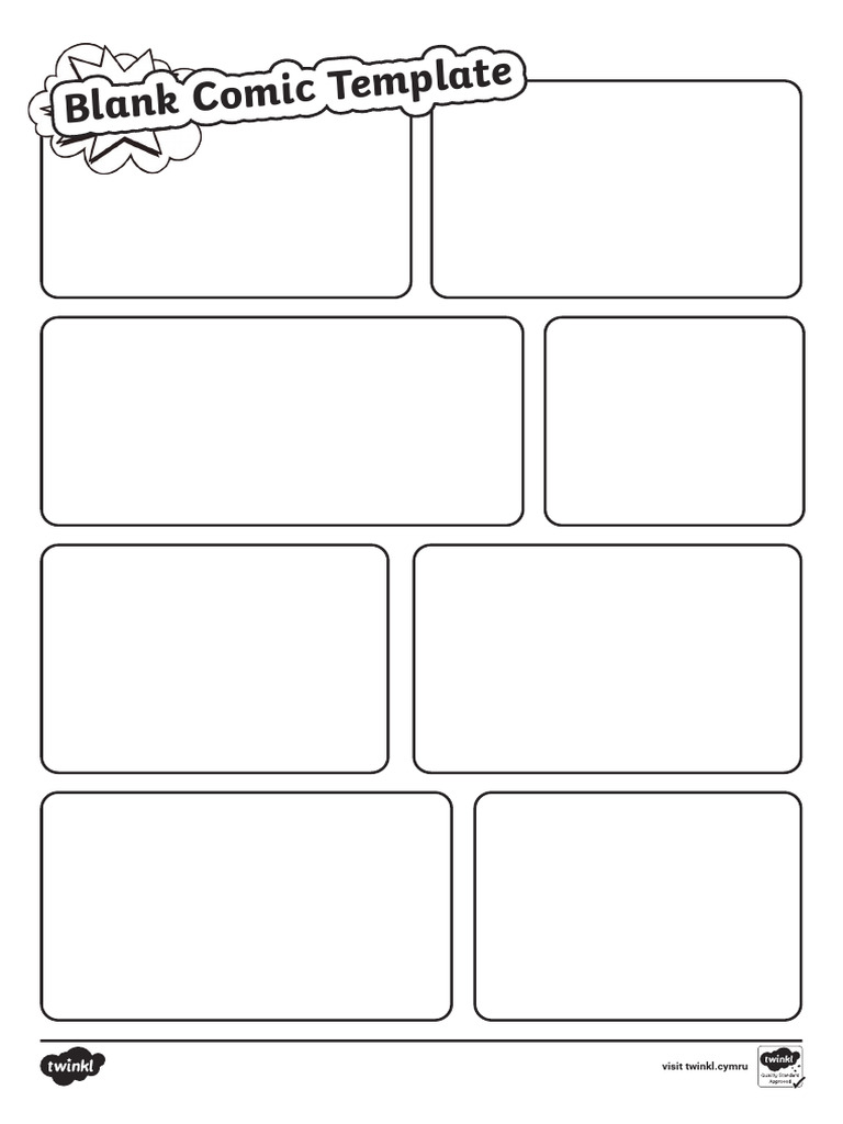 Wl l 1653397009 Blank Comic Template Ver 1 | PDF