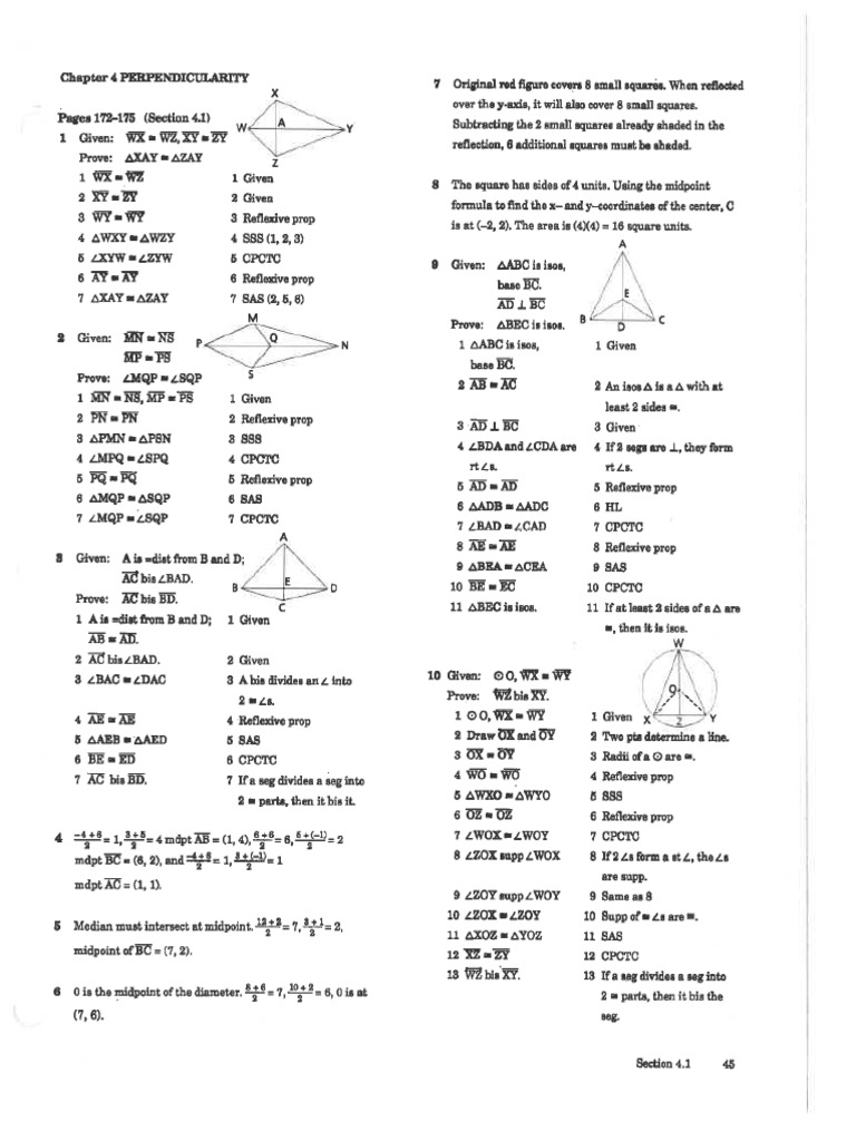 HW Solutions CH 4 | PDF