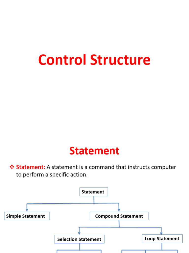 Lecture 5 Control Structure | PDF | Control Flow | Quadratic Equation