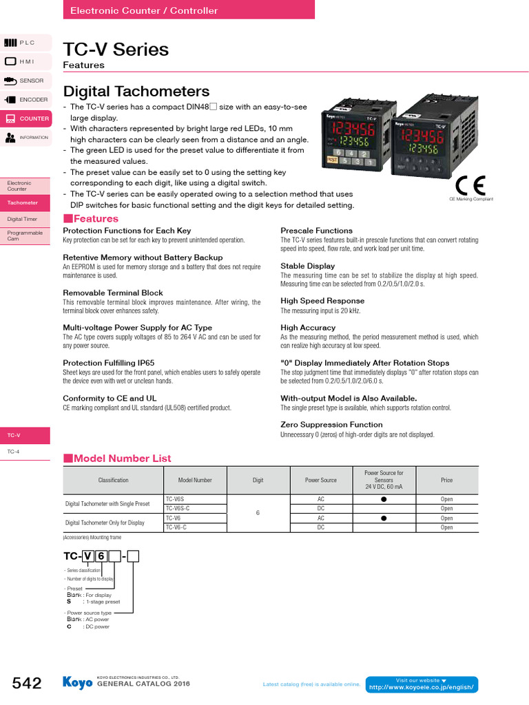 TC_V | PDF | Power Supply | Programmable Logic Controller