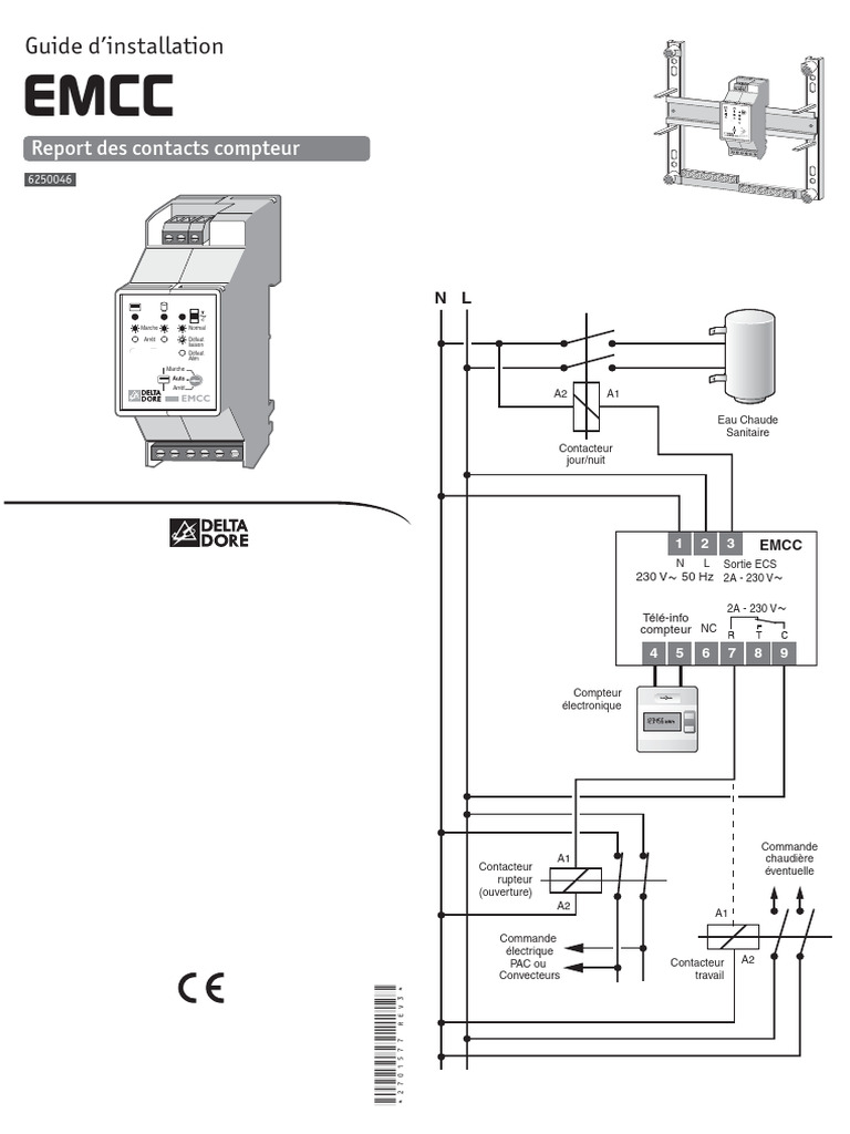 Installation EMCC pour Compteur EDF | PDF | Électricité | Électrotechnique