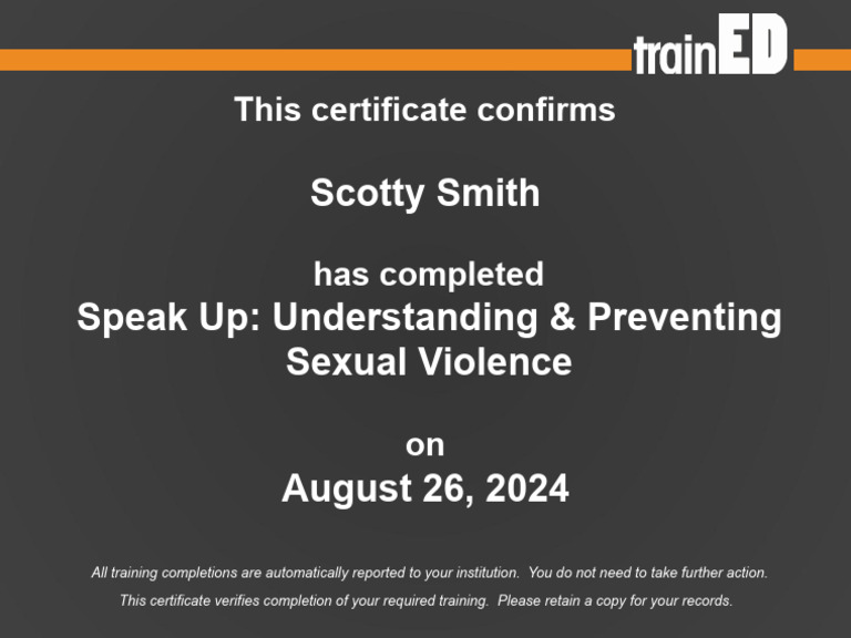 Certificate | PDF