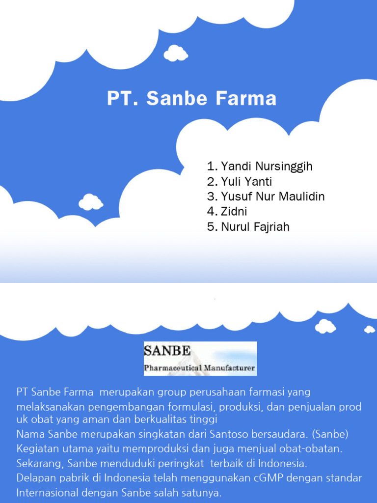 Sanbe Farma | PDF