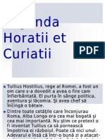 Legenda Horatii Et Curiatii