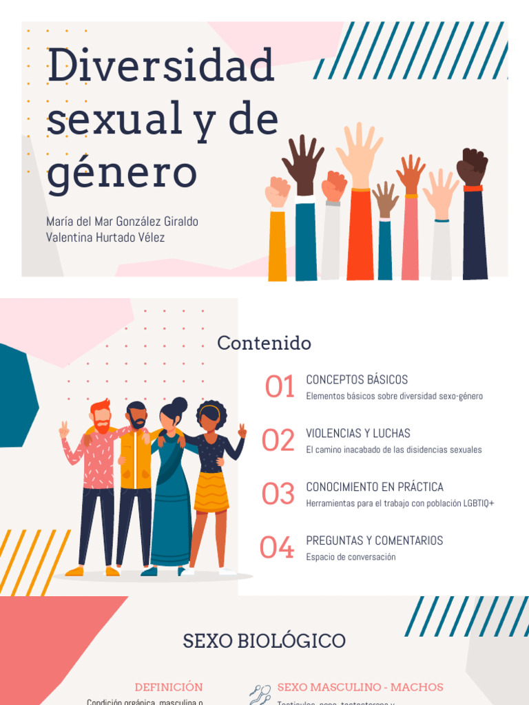 Diversidad Sexual y de Género: Conceptos Clave | PDF | Género ...
