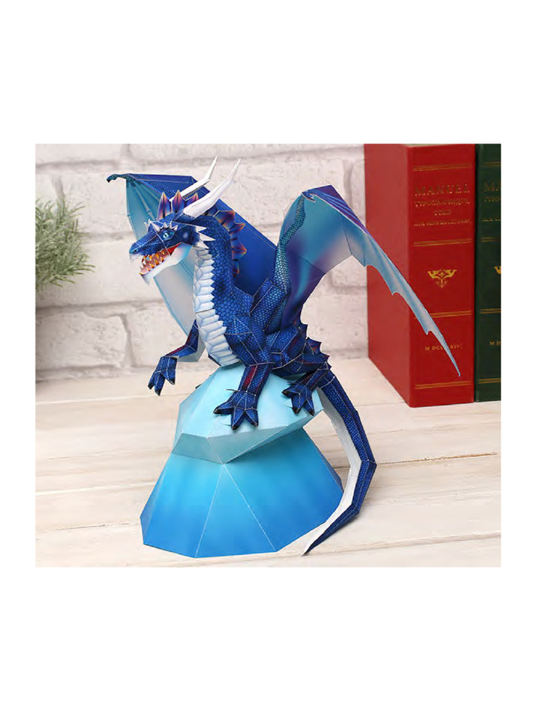 6 Dragões em Papercraft | PDF