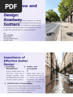 Gutter Flow and Ponding Calculations | PDF | Storm Drain | Slope
