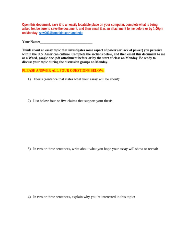 APUSH Essay Topic Synthesis Guide | PDF