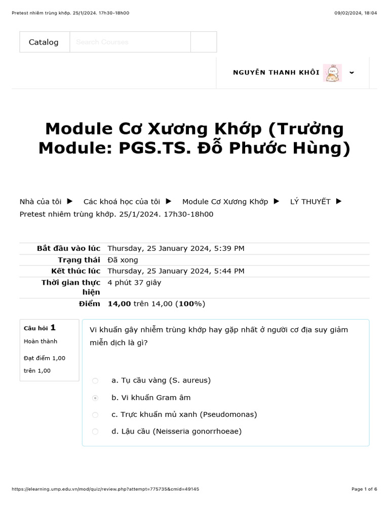 Module C X NG KH P (TR NG Module: PGS - TS. PH C Hùng) : Catalog | PDF