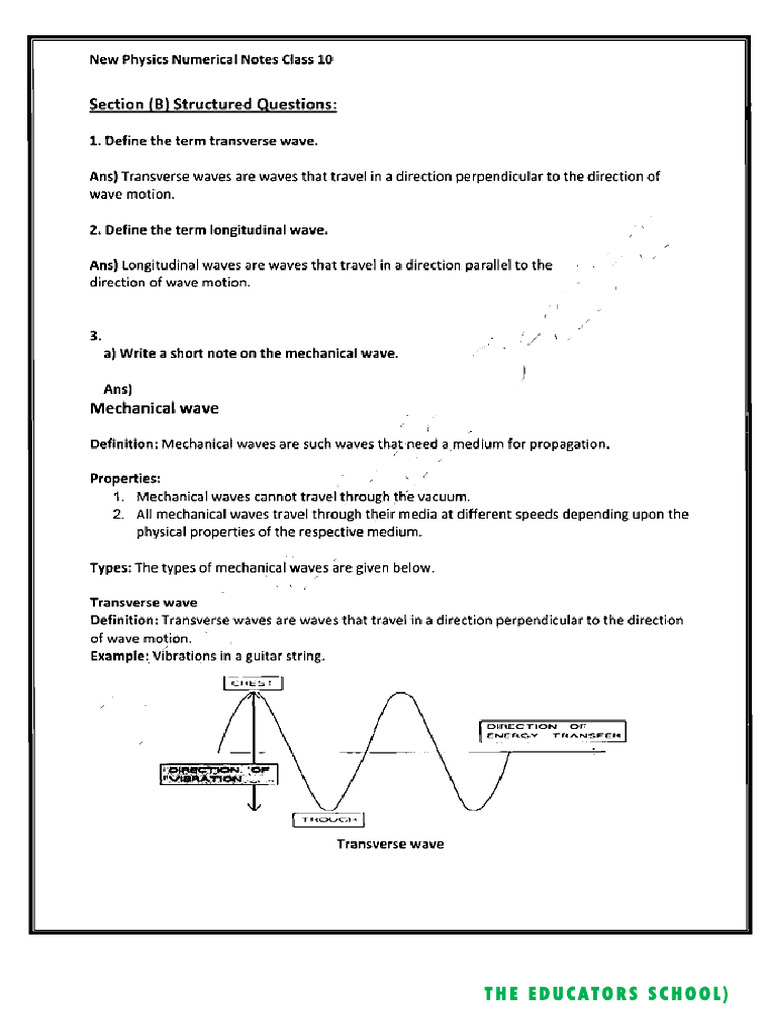 Physics Notes All Chapters | PDF