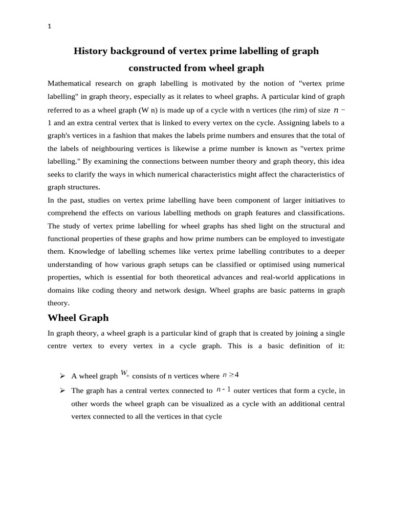 2nd Chapter | PDF | Vertex (Graph Theory) | Theory