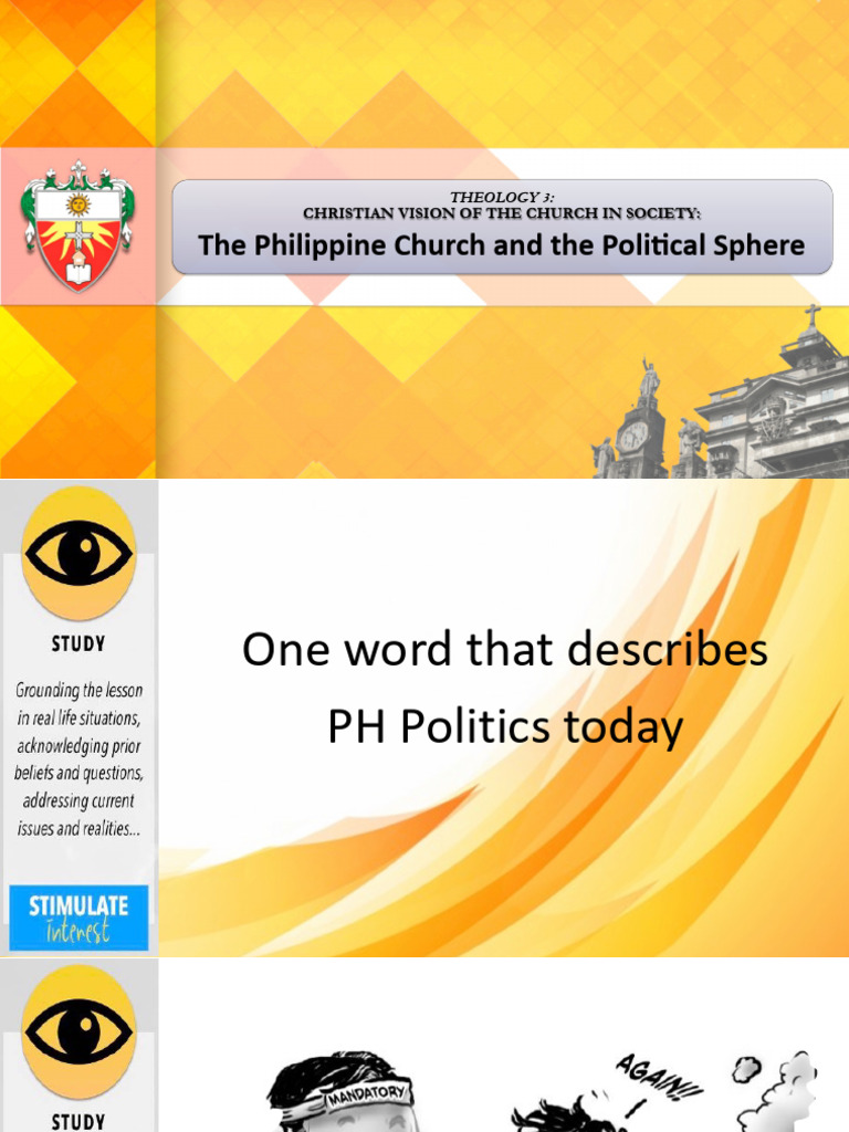 Church's Role in Philippine Politics | PDF | Catholic Church