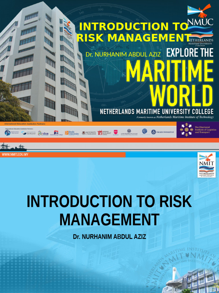 Intro To Risk Management CHP 01 - Jan 2020 | PDF | Occupational Safety ...