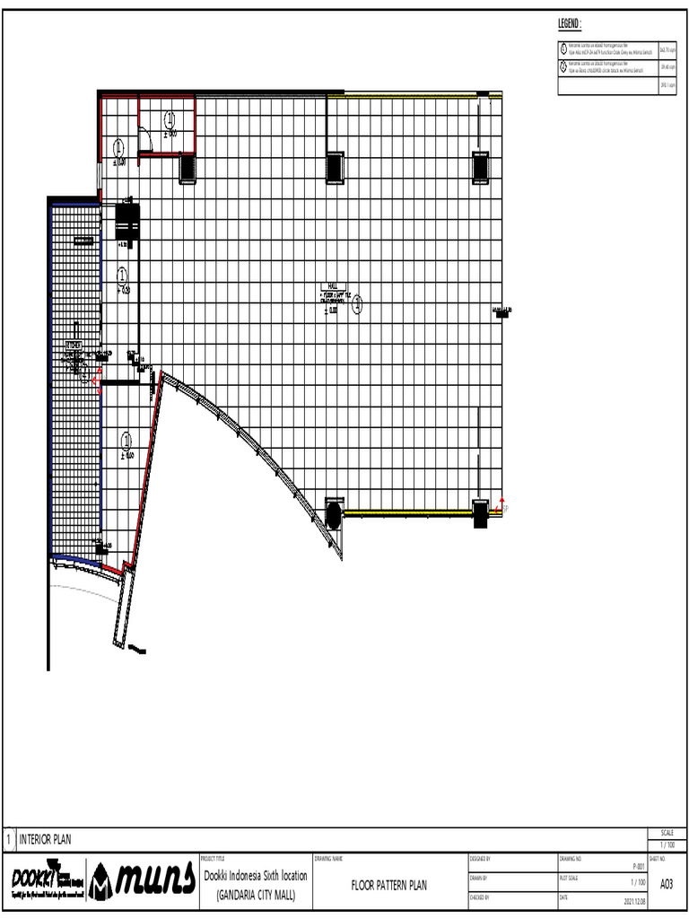 Dookki Gandaria City Interior Plan | PDF