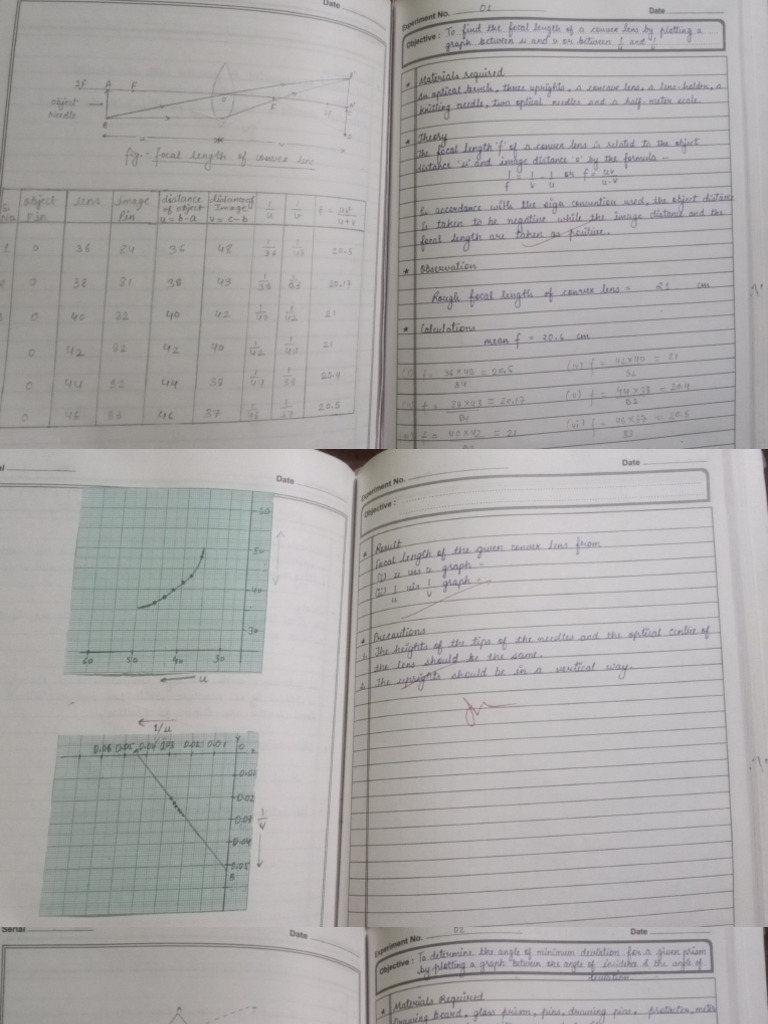 12th Physics B Section Experiment | PDF