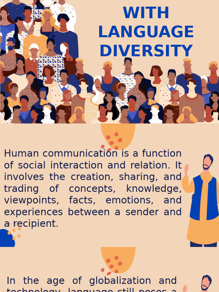 Coping with Linguistic Diversity Challenges | PDF | Communication ...