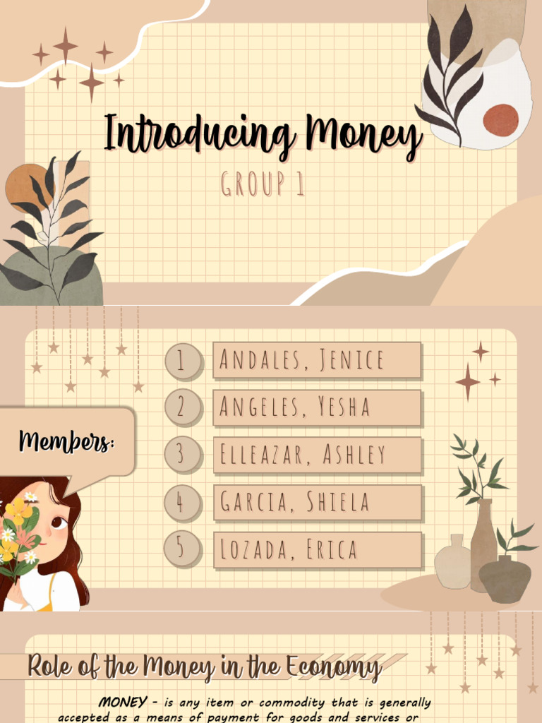 Understanding Money and Its Evolution | PDF | Money | Interest