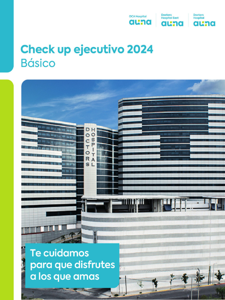 Check Up Ejecutivo 2024 Basico | PDF